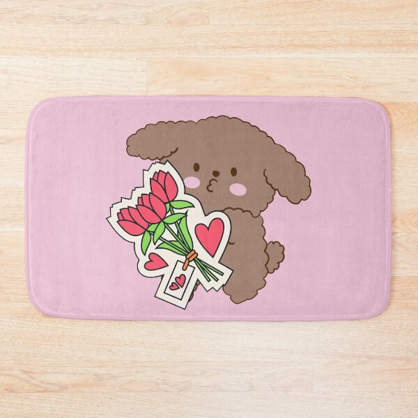 Item preview, Pupper with Tulips Design designed and sold by CarefulCreation.