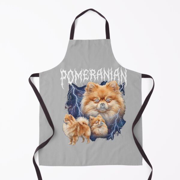 Item preview, Pomeranian Vintage 90s Heavy Metal Style Dog Pomeranian T-Shirt designed and sold by mjohnson9.
