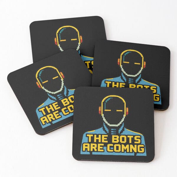 Item preview, Humanoid robot AI Robots Future Tech Design | The Bots Are Coming Futuristic  designed and sold by TEEJAMBOREE.