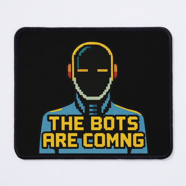 Item preview, Humanoid robot AI Robots Future Tech Design | The Bots Are Coming Futuristic designed and sold by TEEJAMBOREE.