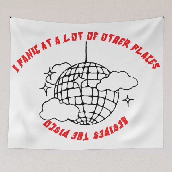 Item preview, Panic at the Disco Ball – Funny Anxiety Meme  designed and sold by Stocker31.