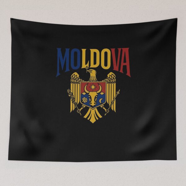 Item preview, Moldova Flag Design, Moldovan Pride Shirt, Moldova Nation, Tricolor Eagle Flag, Eastern Europe Heritage, Chișinău Travel, Moldovan Culture Graphic designed and sold by Typologystudios.