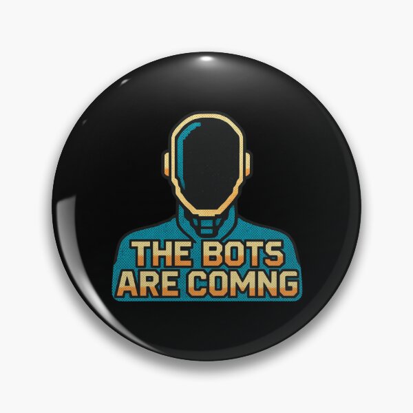 Item preview, Humanoid robot AI Robots Future Tech Design | The Bots Are Coming Futuristic  designed and sold by TEEJAMBOREE.
