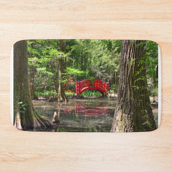 Item preview, Magnolia Plantation Gardens Little Red Bridge designed and sold by LisaWootenPhoto.