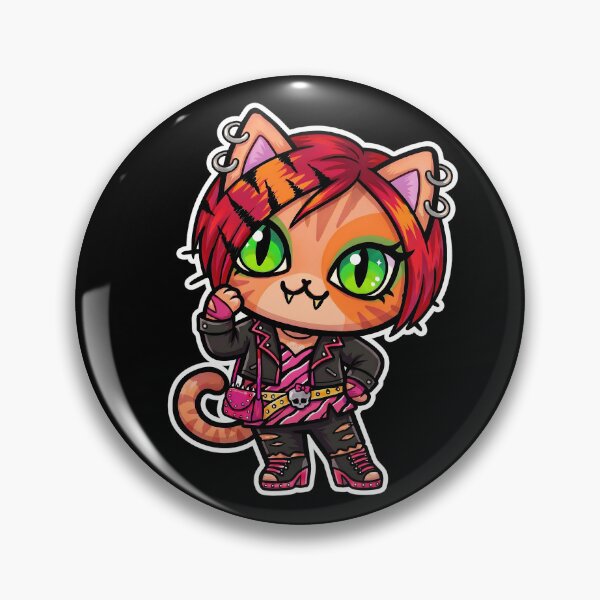 Item preview, Monster high Kawaii Cat Cosplay – Toralei Stripe designed and sold by CuteKats.