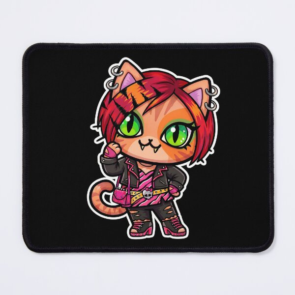 Item preview, Monster high Kawaii Cat Cosplay – Toralei Stripe designed and sold by CuteKats.