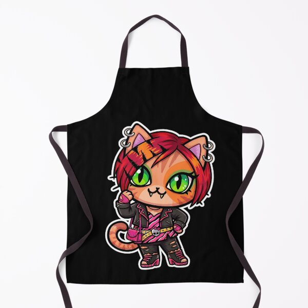 Item preview, Monster high Kawaii Cat Cosplay – Toralei Stripe designed and sold by CuteKats.