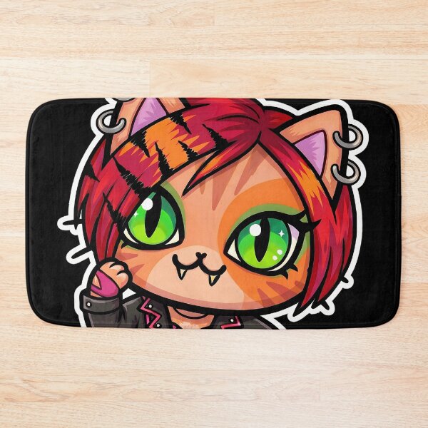 Item preview, Monster high Kawaii Cat Cosplay – Toralei Stripe designed and sold by CuteKats.