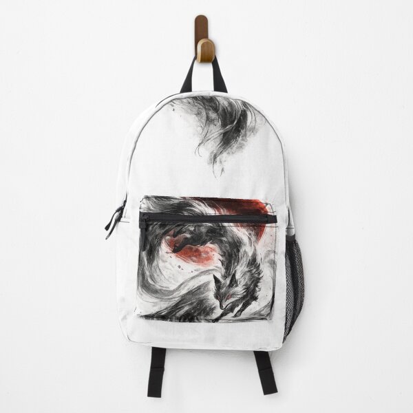 Item preview, Fox Spirit Eclipse Minimalist Art designed and sold by PrintWearables.