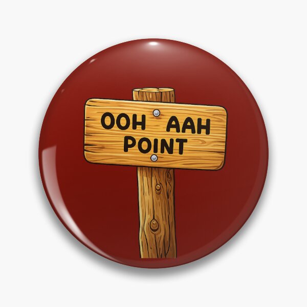 Item preview, Ooh Aah Point designed and sold by Broken Antler Designs .