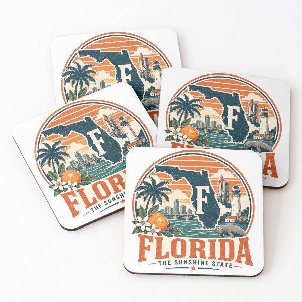 Item preview, Florida State Print Logo / Florida Pride designed and sold by Thehatinthecat.