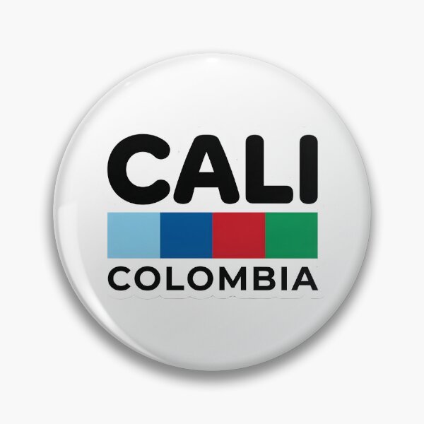 Artikelvorschau, Cali, Kolumbien – Flaggenfarben-Kunst | Cali Pride entworfen und verkauft von ColombianaShop.