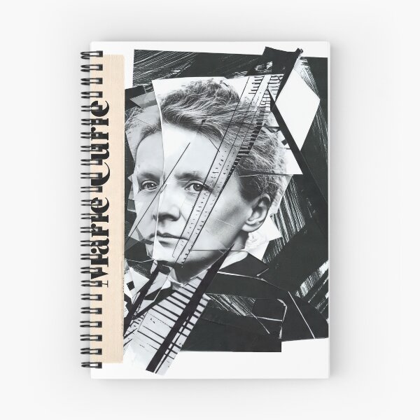 Item preview, Marie Curie – Scientific Collage Portrait Art Print | Women in Science Feminist Poster designed and sold by OzzFrequency.