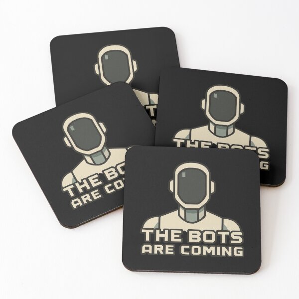 Item preview, Humanoid robot AI Robots Future Tech Design | The Bots Are Coming Futuristic  designed and sold by TEEJAMBOREE.