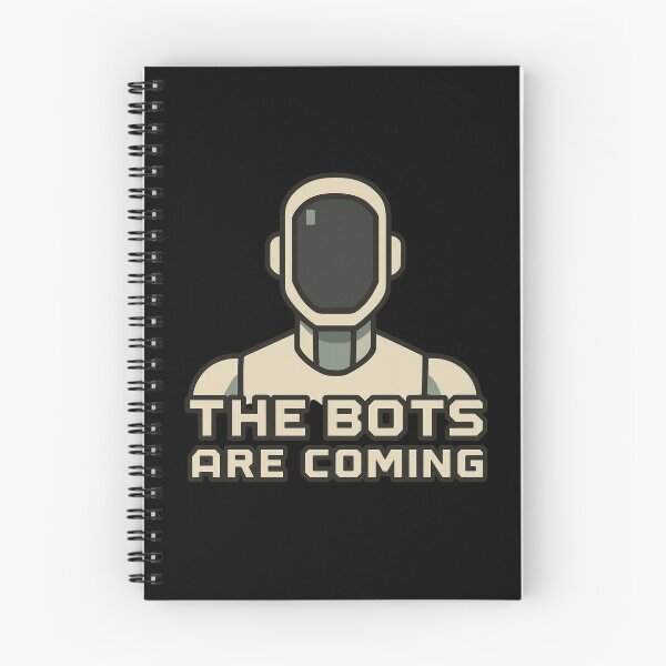 Item preview, Humanoid robot AI Robots Future Tech Design | The Bots Are Coming Futuristic  designed and sold by TEEJAMBOREE.