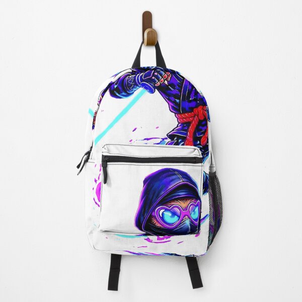 Item preview, Neon Ninja Stickers – Glow Art Designs designed and sold by Cyber-ART-Studio.