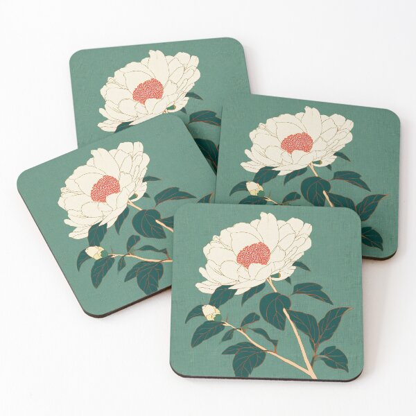 Item preview, Japanese Flower - Japandi Ukiyo e Painting designed and sold by KJNihonDesigner.