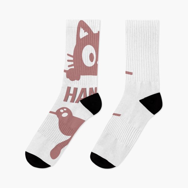 Item preview, Hangin Cat – Funny Minimalist Cat Graphic T-Shirt designed and sold by HOUSE OF TIST.