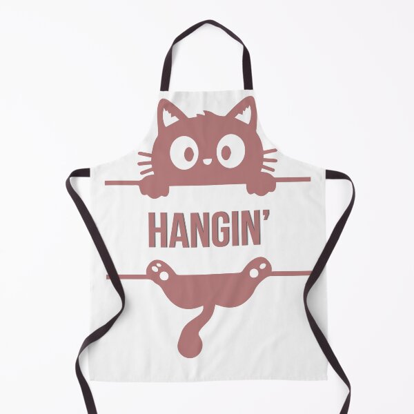 Item preview, Hangin Cat – Funny Minimalist Cat Graphic T-Shirt designed and sold by HOUSE OF TIST.