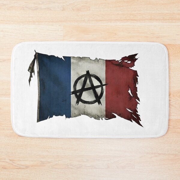 Item preview, Anarchy France Grunge Flag designed and sold by Liberty4Punk.