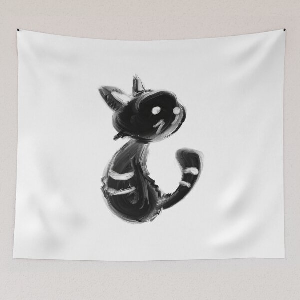 Item preview, Black Cat Silhouette Art designed and sold by KYLovecatss.