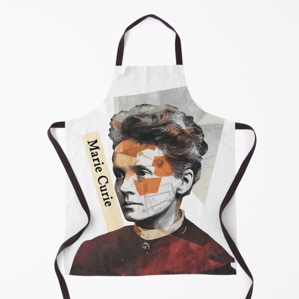 Item preview, Marie Curie – Scientific Collage Portrait Art Print | Women in Science Feminist Poster designed and sold by OzzFrequency.