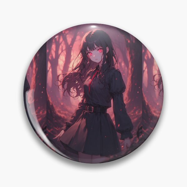 Item preview, Mysterious Anime Vampire Girl - Red Forest designed and sold by ArtsJulian.