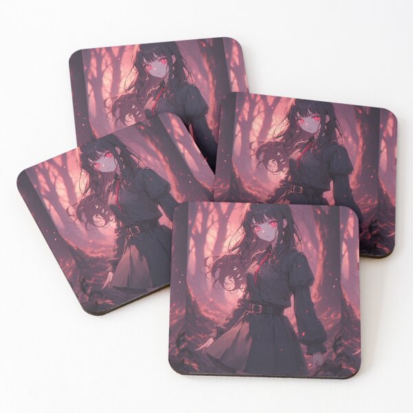Item preview, Mysterious Anime Vampire Girl - Red Forest designed and sold by ArtsJulian.