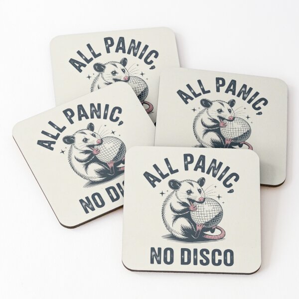 Item preview, All Panic, no Disco designed and sold by BrutaEstampa.