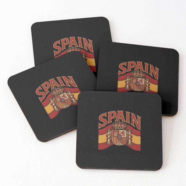 Artikelvorschau, Spanien-Flagge, Spanien-Design, T-Shirt mit spanischer Flagge, Stolz auf Spanien, Rot-Gelbe Flagge, Spanische Kultur, Madrid, Barcelona, Reisen in Spanien, Kunst zum Nationalstolz entworfen und verkauft von Typologystudios.