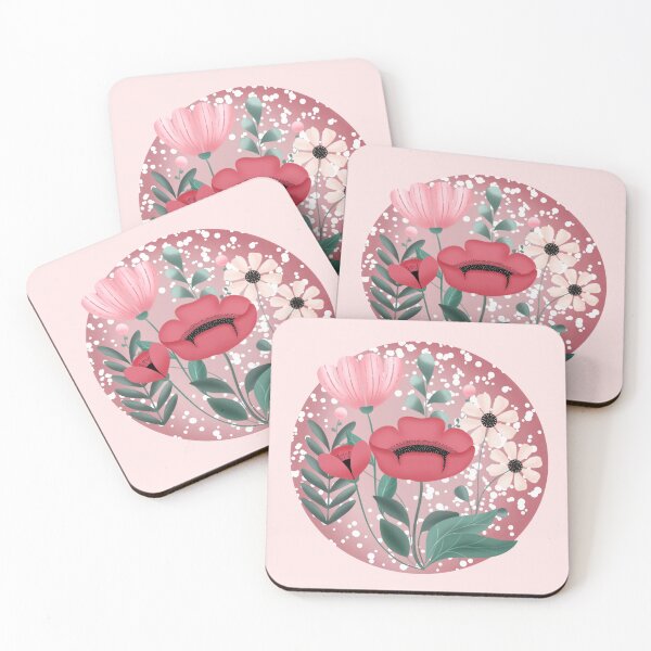 Item preview, Pink Botanical Illustration  designed and sold by Kendall Rose Doodles.