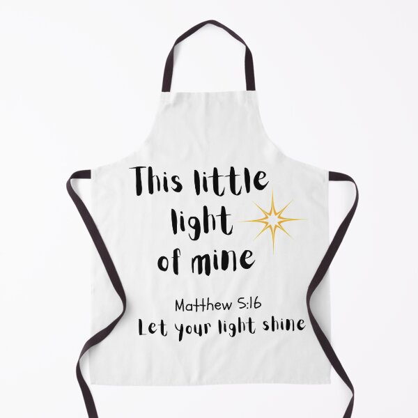 Item preview, This Little Light of Mine Christian Shirt – Matthew 5:16 Let Your Light Shine designed and sold by BlushingOrange.