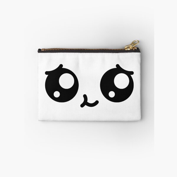 Item preview, Cute kawaii smiling shy face designed and sold by BlushyPrint.