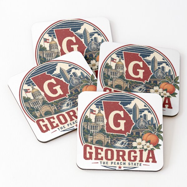 Item preview, Georgia State Print Logo / Georgia Pride designed and sold by Thehatinthecat.