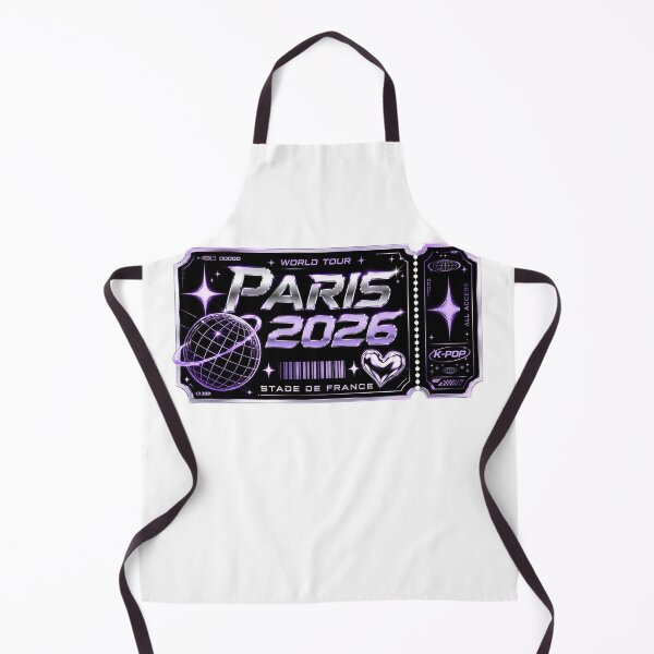 Item preview, Paris 2026 K-Pop Concert Ticket T-Shirt designed and sold by KickoffStudio.
