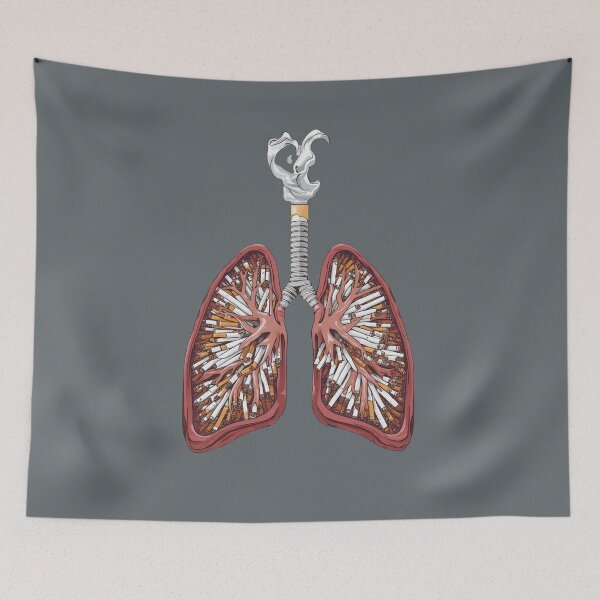 Item preview, Surreal Lungs Smoking Cigarette designed and sold by Zakrytos ★★★★★.