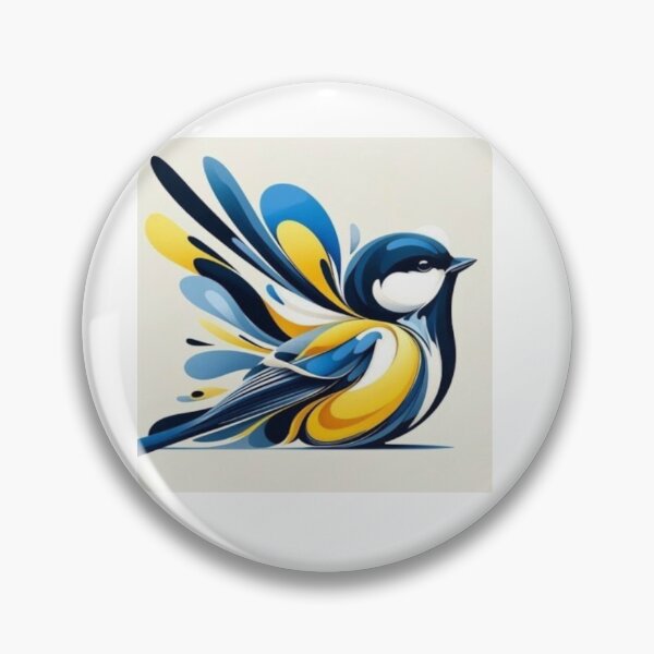 Item preview, Blue Bird Abstract Motion Artwork  designed and sold by NivyasArtistry.