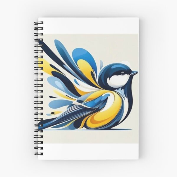 Item preview, Blue Bird Abstract Motion Artwork  designed and sold by NivyasArtistry.
