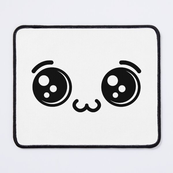 Item preview, Cute kawaii shiny eyes face designed and sold by BlushyPrint.