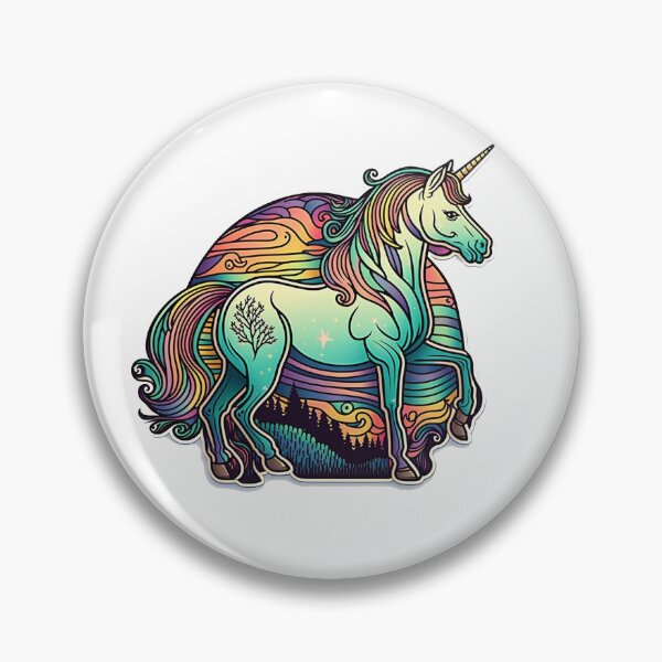Item preview, Rainbow Unicorn  designed and sold by CleverCulture.