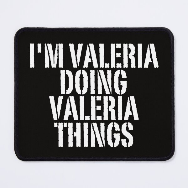 Item preview, I'M VALERIA DOING VALERIA THINGS Shirt Funny Christmas Gift Idea designed and sold by WeirdlyRare.