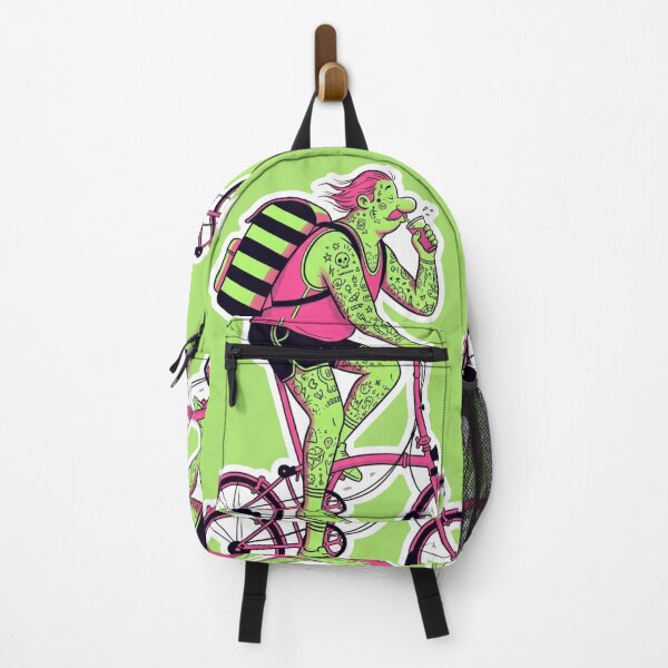 Item preview, “Pedal to the Hex‑Snack: The Leaf‑Head Who Outran His Own Plotline” designed and sold by Print Fiction.