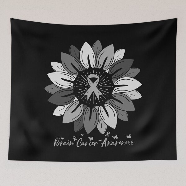 Item preview, Brain Cancer Awareness Fighter Support Survivor designed and sold by 76Valeria.