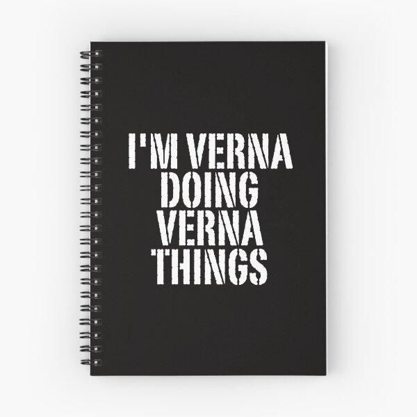 Item preview, I'M VERNA DOING VERNA THINGS Shirt Funny Christmas Gift Idea designed and sold by WeirdlyRare.