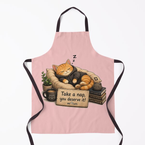 Item preview, "Take a Nap, You Deserve It!" Cozy Sleepy Cat! designed and sold by WeLoveCatss.