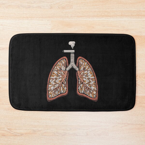 Item preview, Surreal Lungs Smoking Cigarette Art designed and sold by Zakrytos ★★★★★.