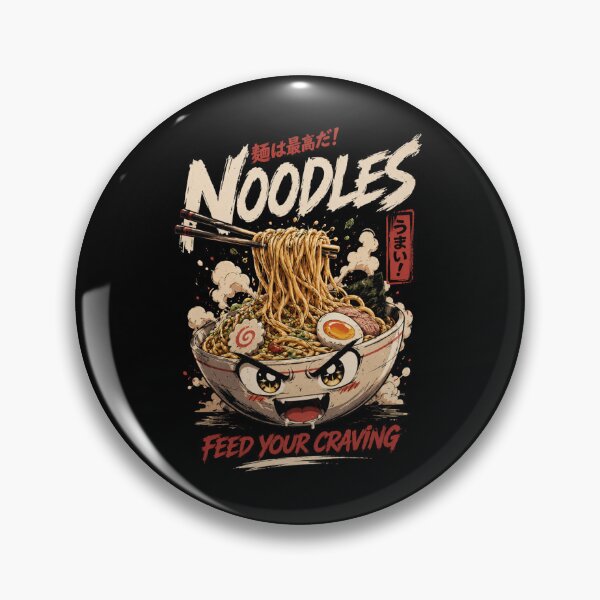 Item preview, Hungry Noodles Kawaii Japanese Food Graphic Tee designed and sold by Newthingzy.
