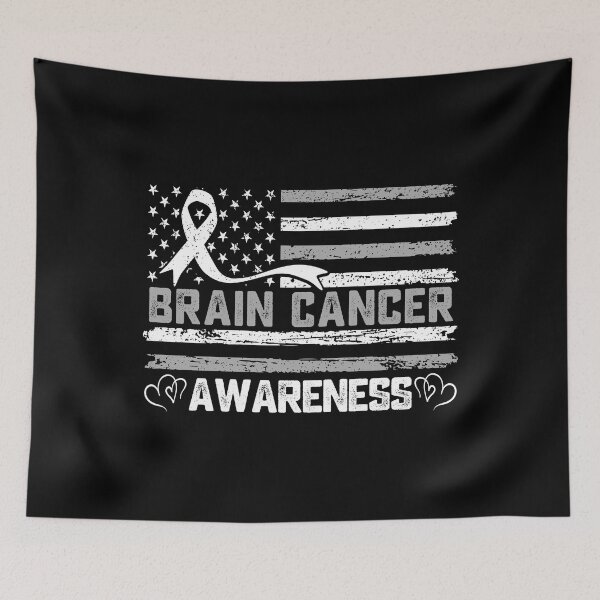 Item preview, Brain Cancer Awareness Support Warrior Survivor designed and sold by 76Valeria.