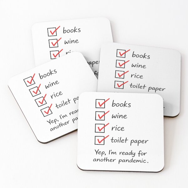 Item preview, I’m Ready for the Next Pandemic Introvert Survival Checklist designed and sold by PMDesignStudio.