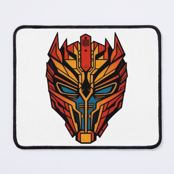 Item preview, Cybernetic Oni: Futuristic Stipple Art designed and sold by Miheerala.